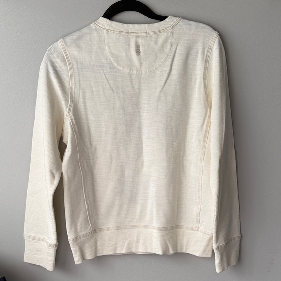 NWT Tommy Bahama Tobago Bay Palm Tree Embroidered crew - Picture 4 of 7